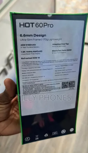 New Infinix Hot 60 Pro 128 GB Blue