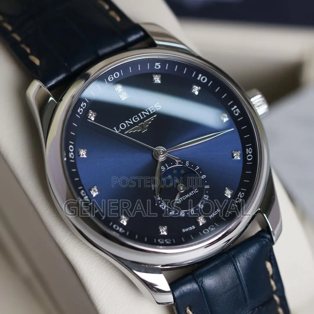 Longines Master Collection Moon Phase Automatic Watch - 42 Mm
