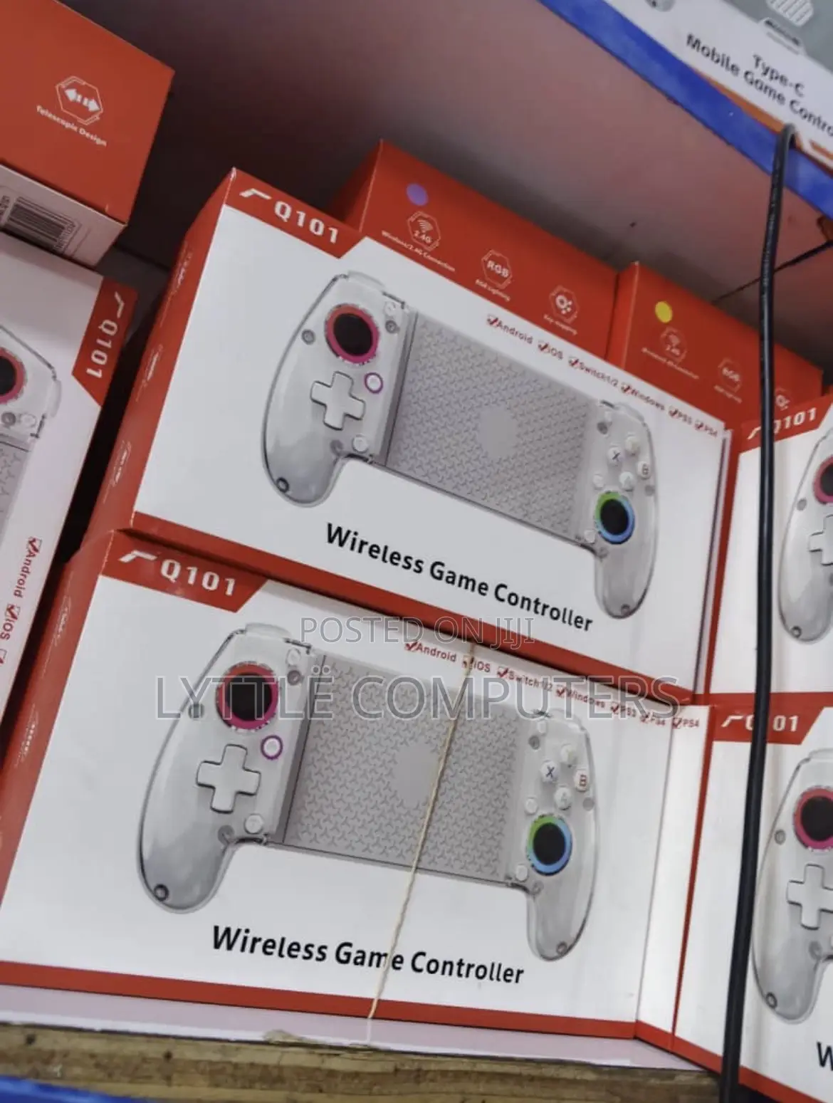 Cooling Wireless Mobile Game Controller