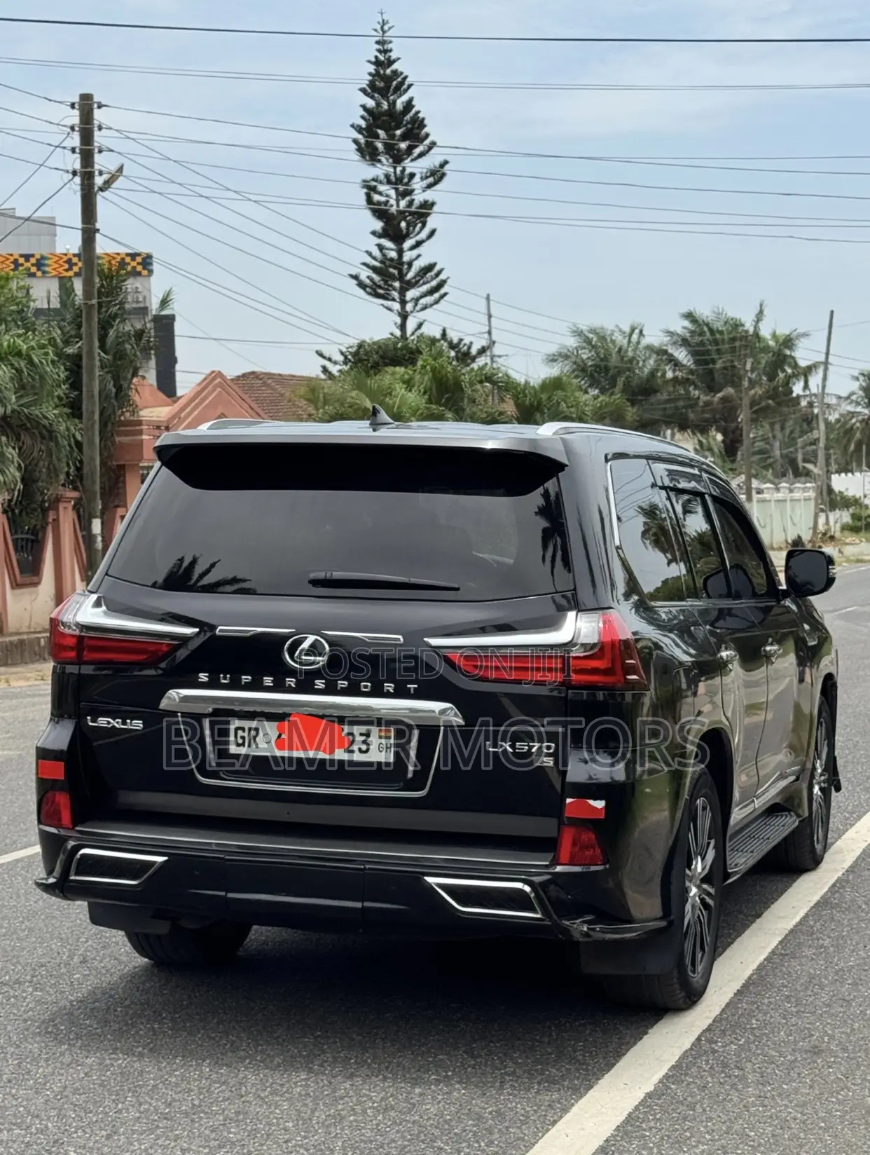 Lexus LX 570 AWD 2021 Black