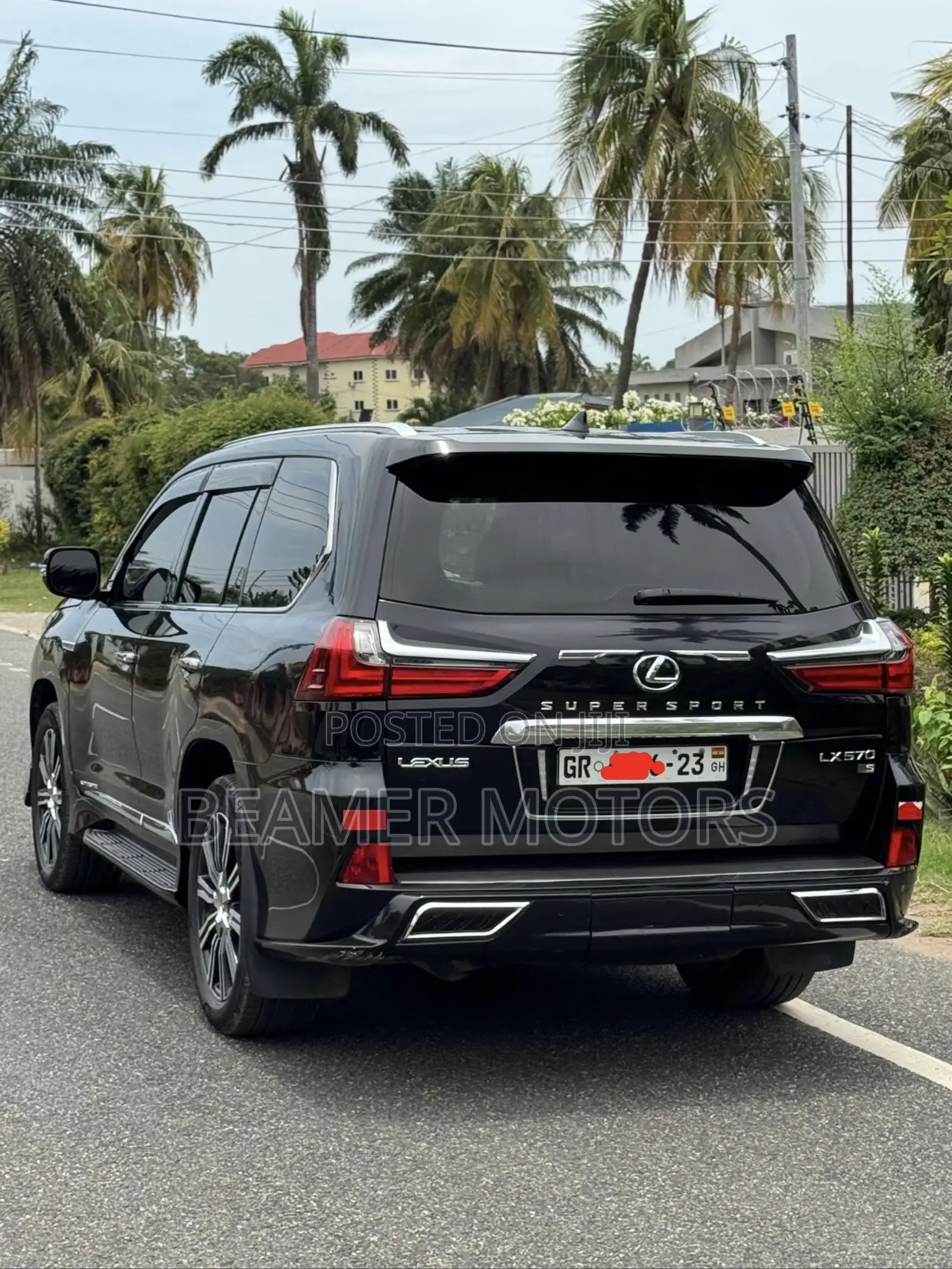 Lexus LX 570 AWD 2021 Black