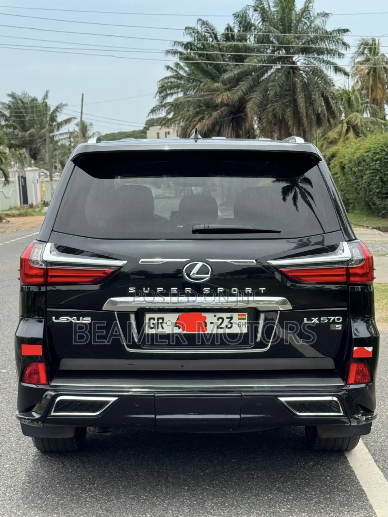 Lexus LX 570 AWD 2021 Black