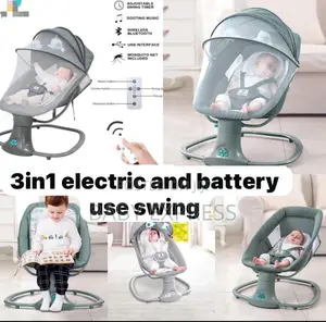 Mastela 3in1 Electric and Battery Use Swing Available in New Fadama