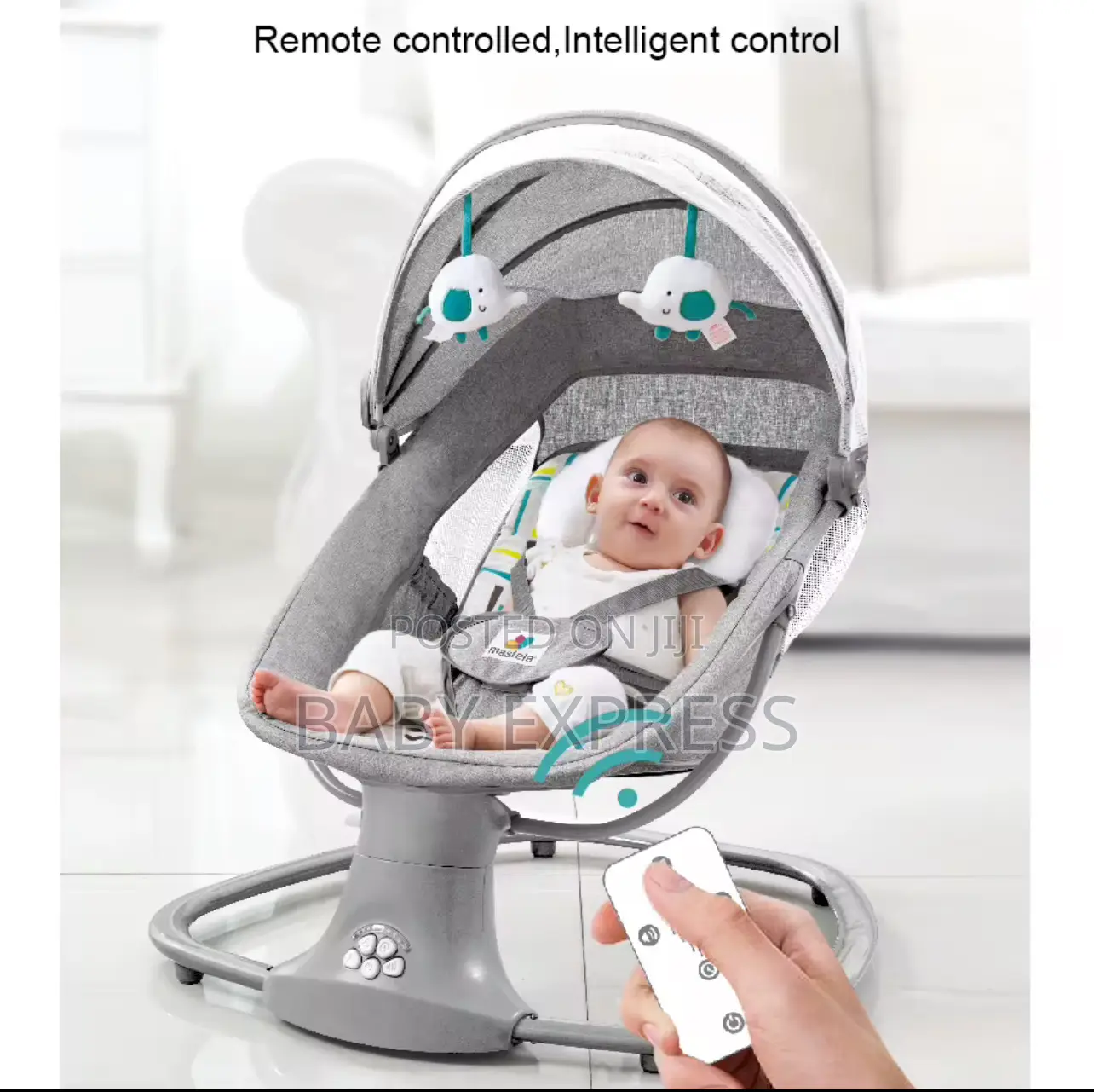 Mastela 3in1 Electric and Battery Use Swing Available in New Fadama