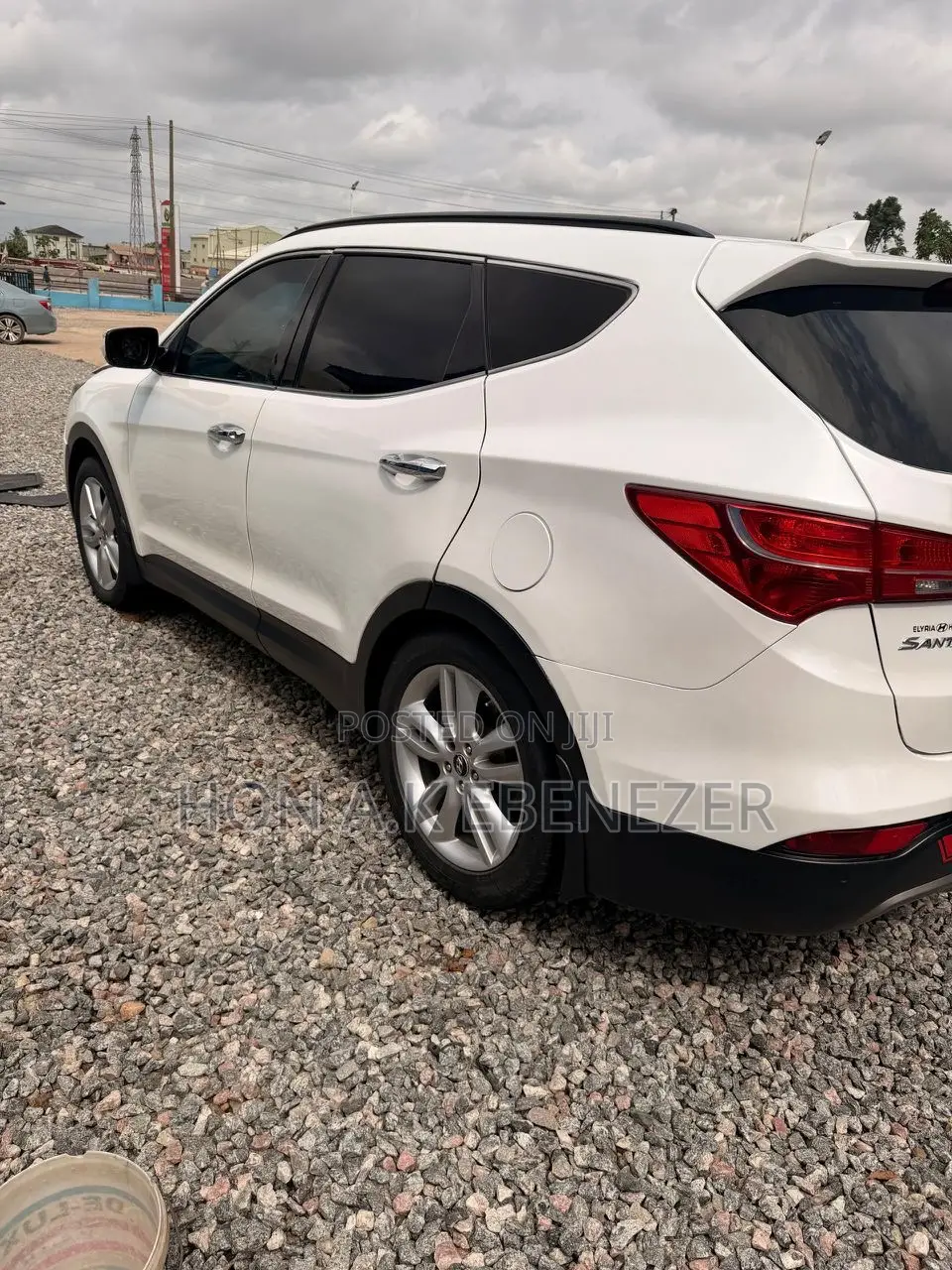 Hyundai Santa Fe 2014 White