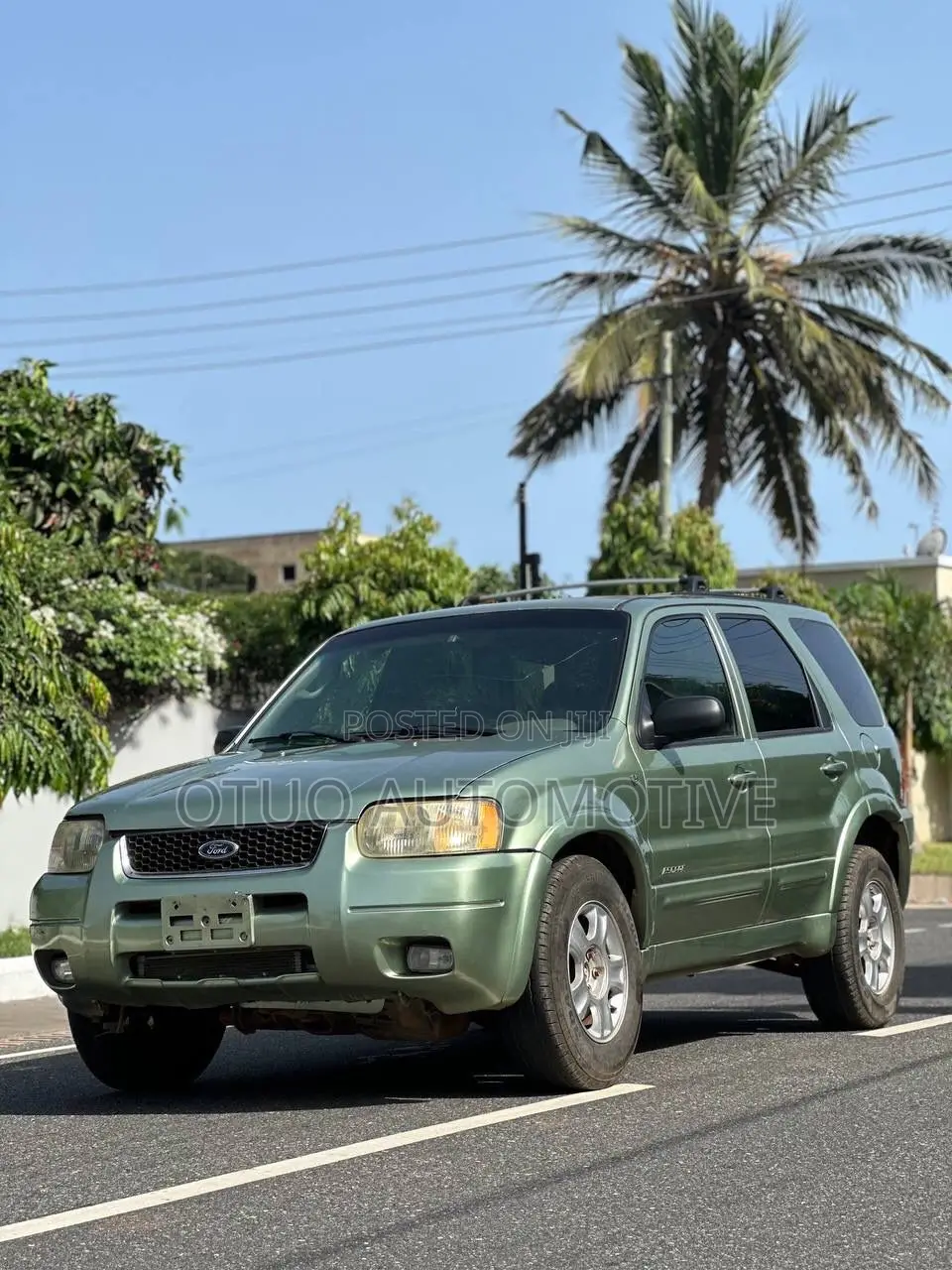 Ford Escape 2001 Green