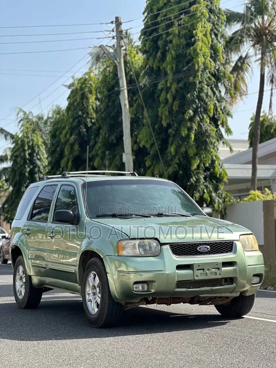 Ford Escape 2001 Green