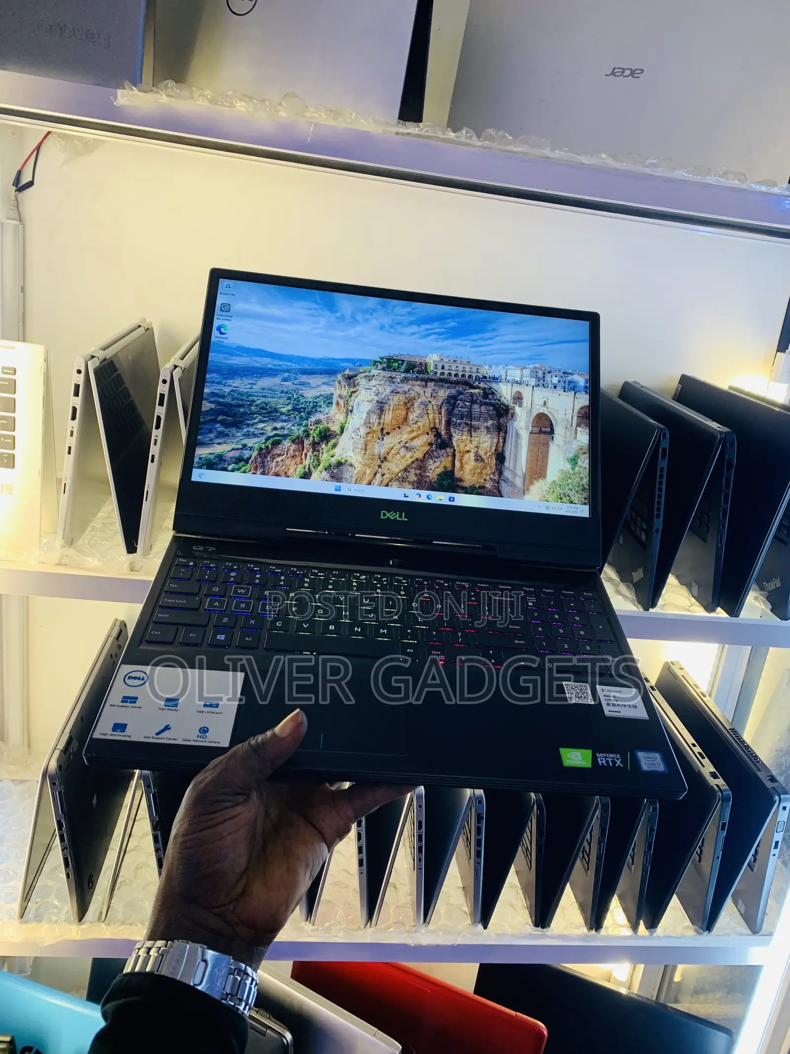 Laptop Dell G7 15 7590 16GB Intel Core i7 SSD 512GB