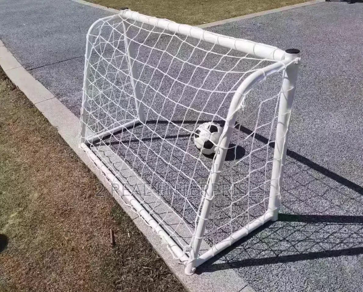 Movable Football Frame for Schools,Homes, a Pair, Comes With Net