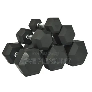 Pair of 20kg Home Gym Fitness Dumbbell