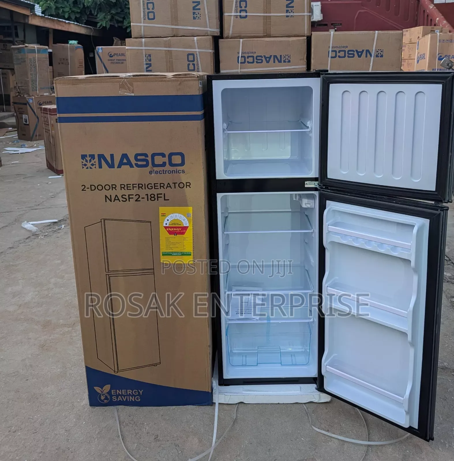 Nasco :
Nasf2-18fl Top Mounted Refrigerator *158ltrs*