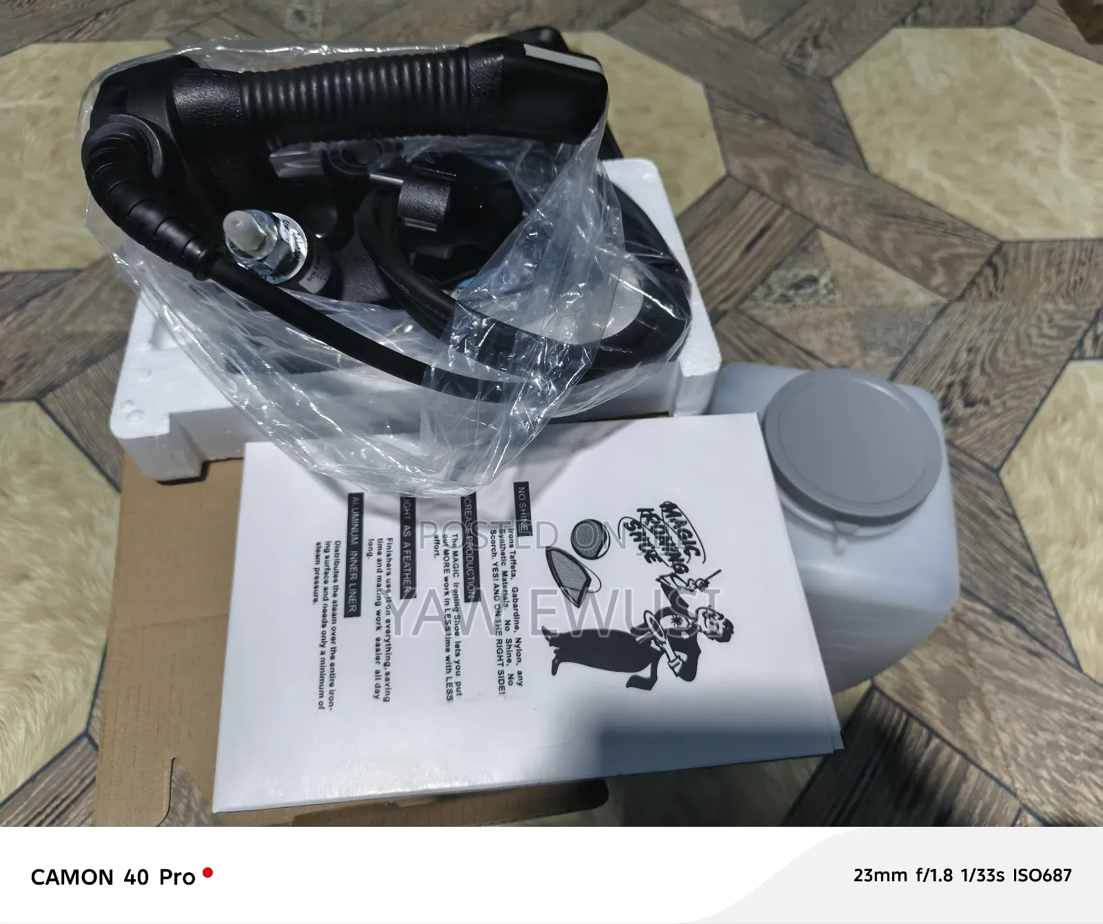 Industrial Steam Iron