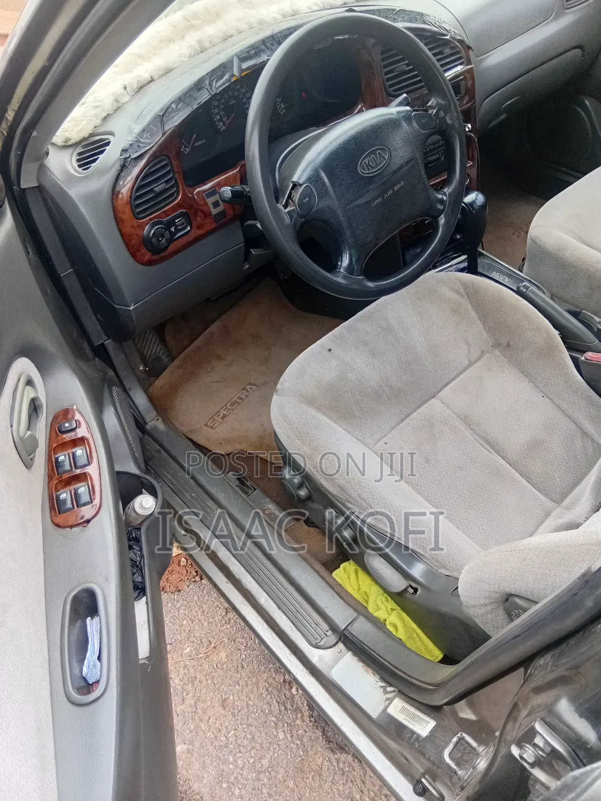 Kia Spectra 2004 Gray