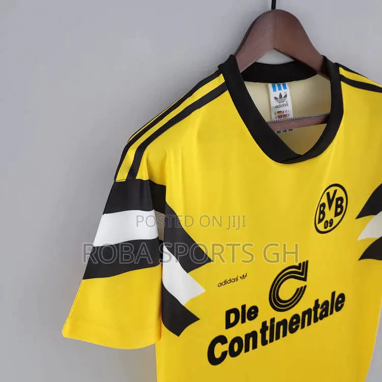 1989/90 Borussia Dortmund Retro Home Jersey