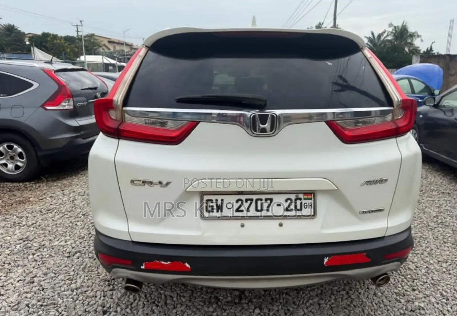 Honda CR-V Touring 4dr SUV AWD (1.5L 4cyl CVT) 2017 White
