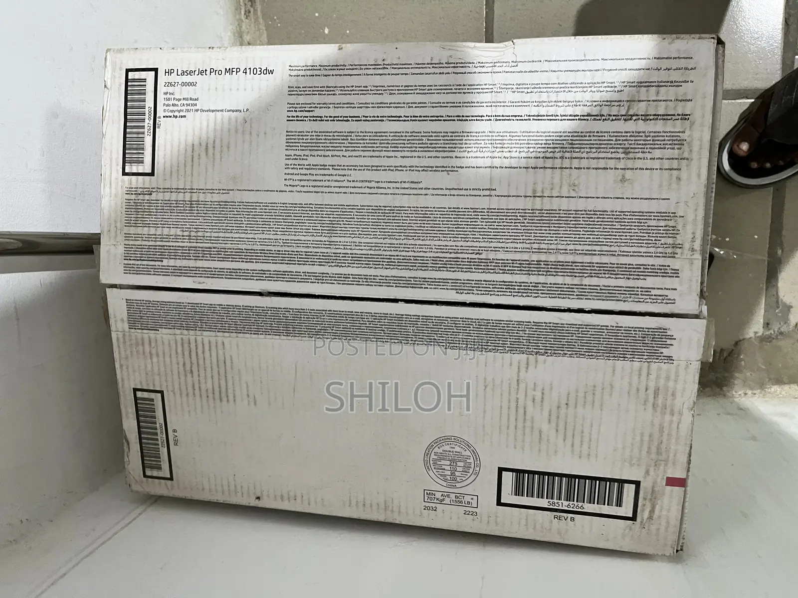 Hp Laser Jet Pro Mfp 4103dw