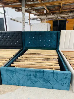 Turkeys Fabric Bed Frame
