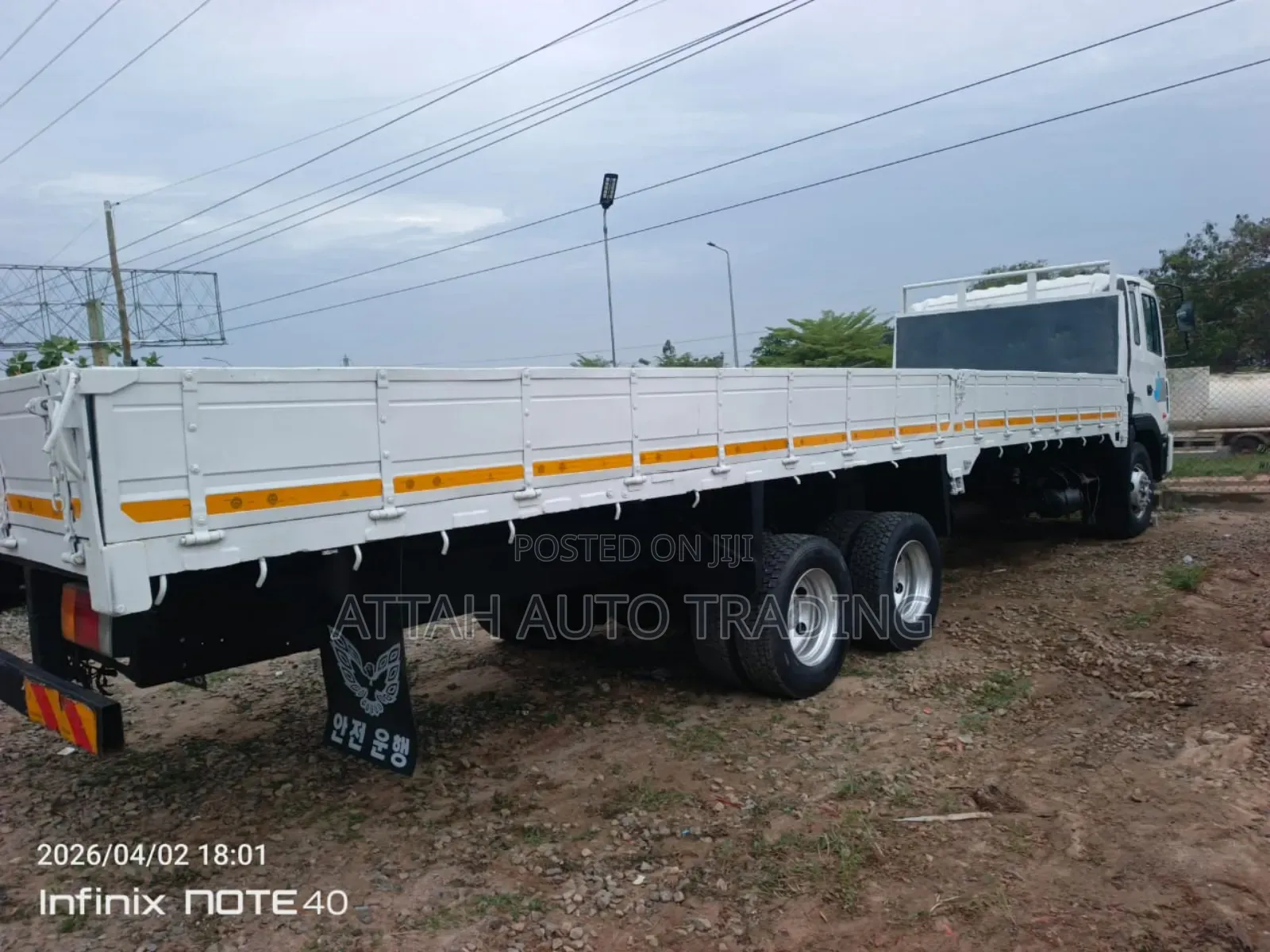 9.5 Tons Double Axle Truck