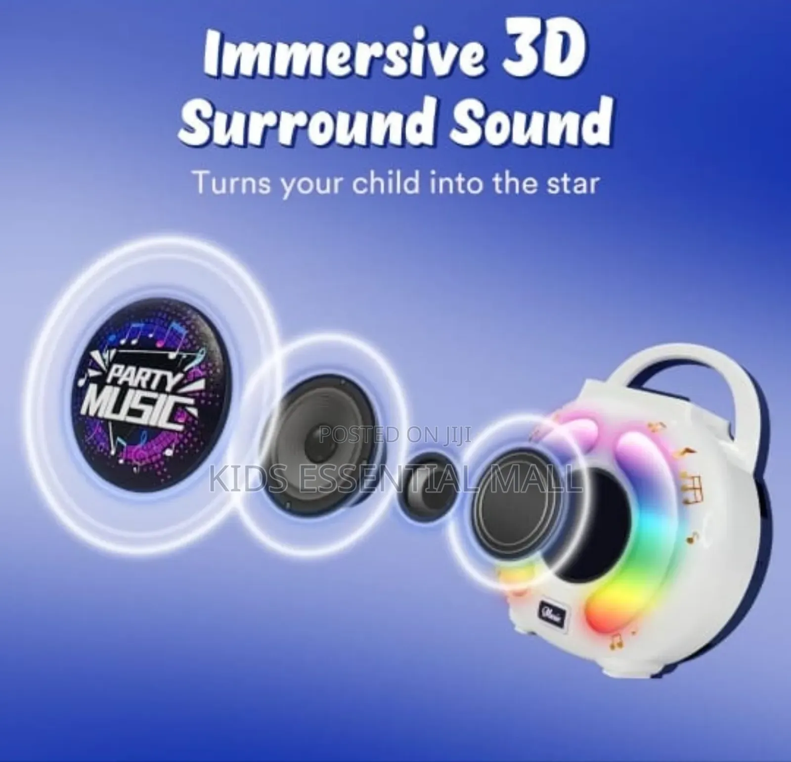 Karaoke Machine With Bluetooth for Kids