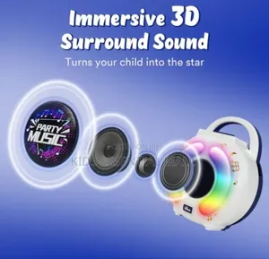 Karaoke Machine With Bluetooth for Kids
