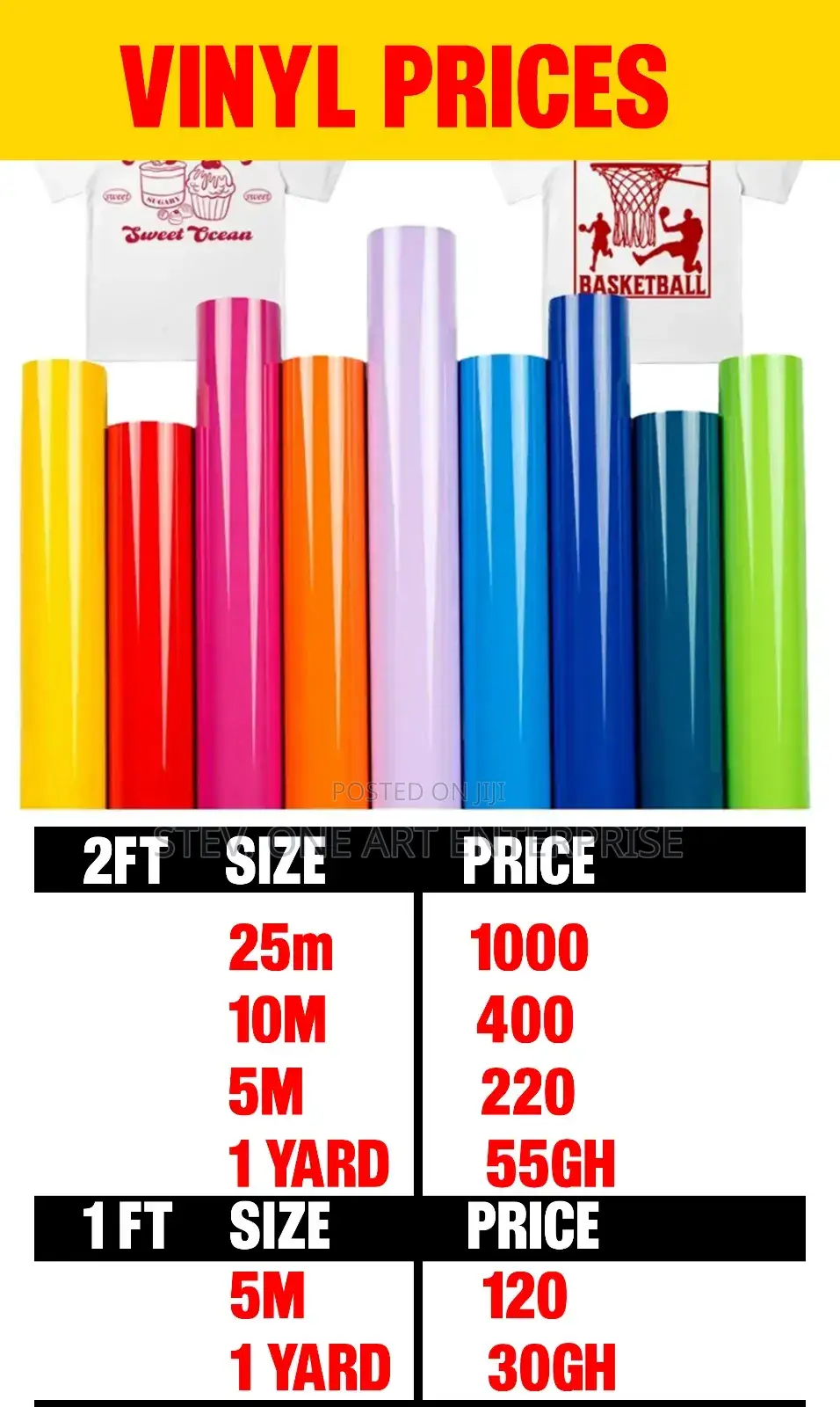Vinyl for Heat Press Printing for Tshirt