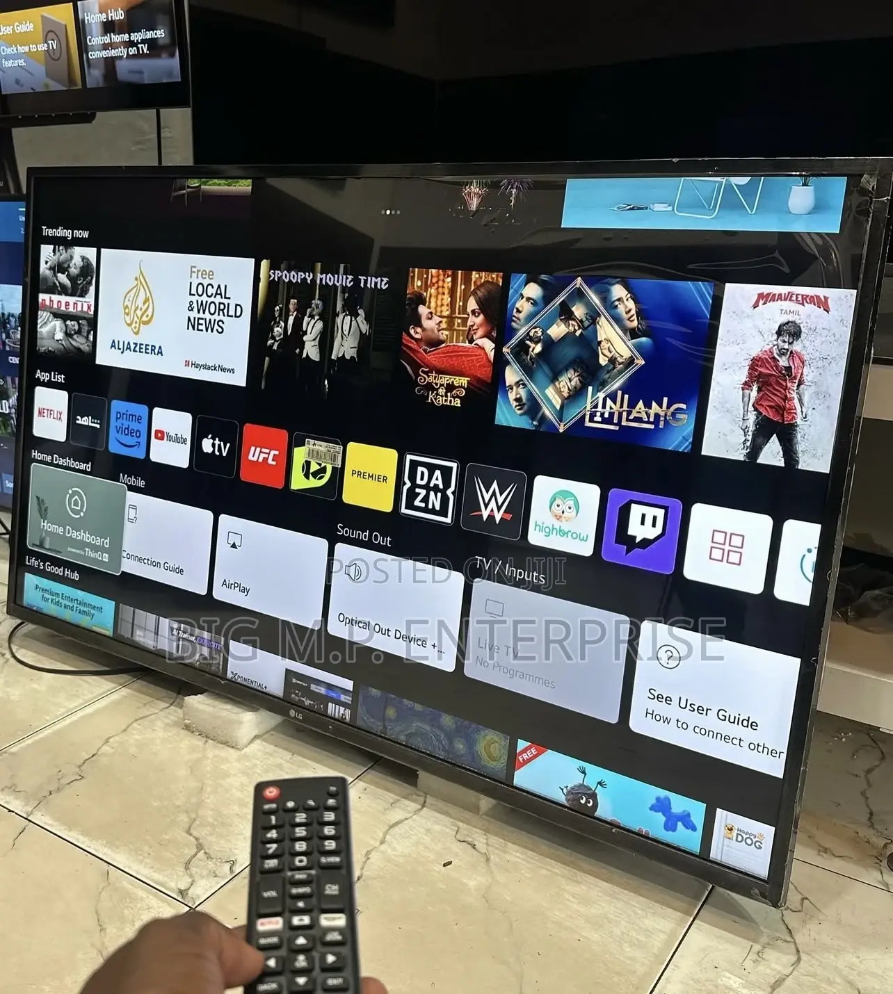 Lg 55 Inches Uhd Smart Digital Satellite
