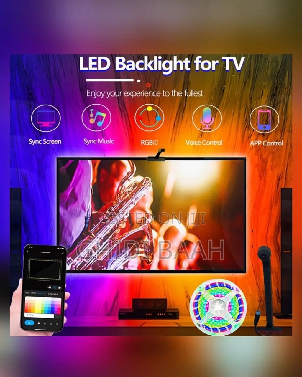 Tv Backlight Ambilight/Camera Tracking