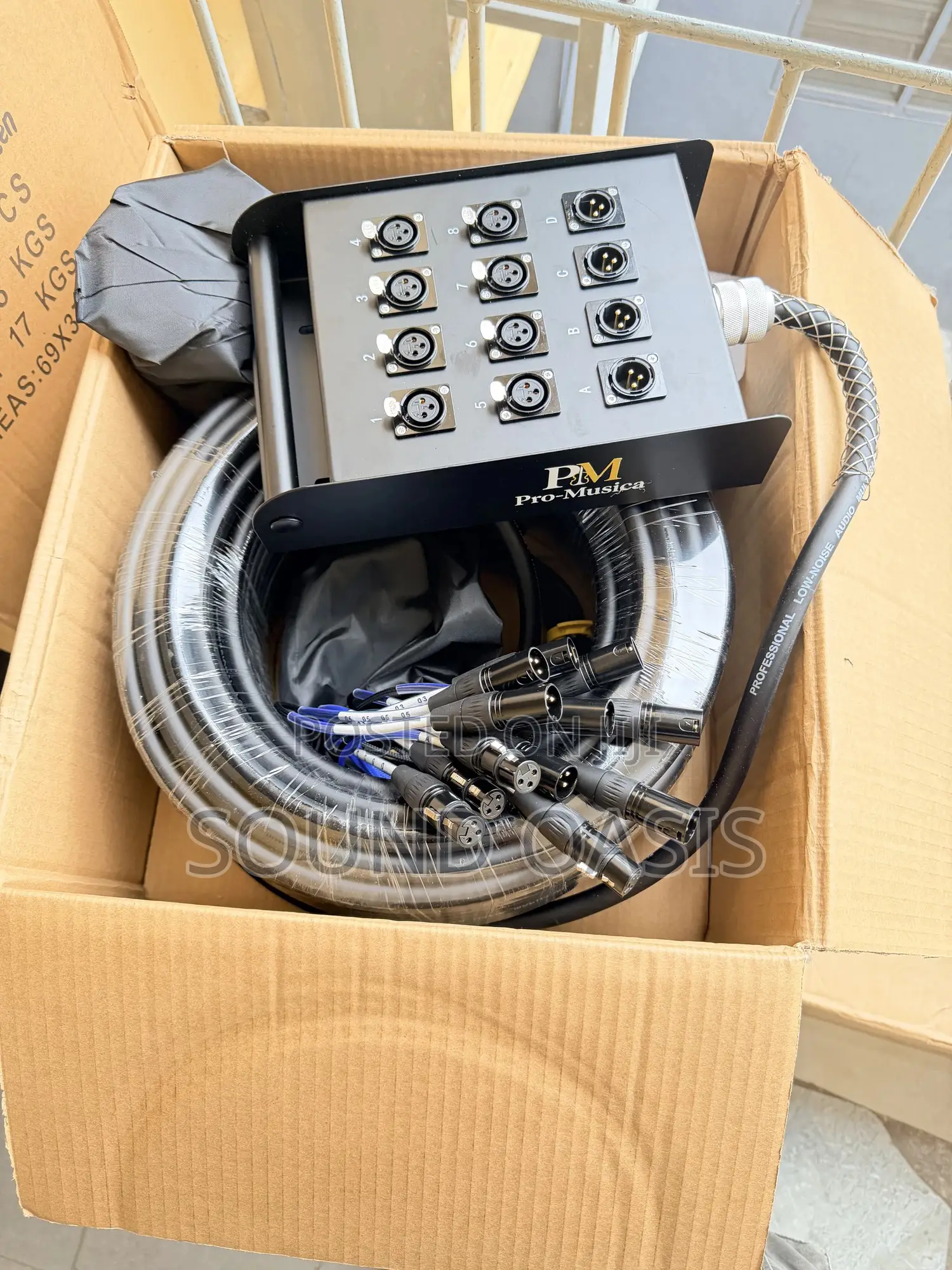 Pro-Musica 50 Meters 12channel XLR Snake Cable(Audio Link)
