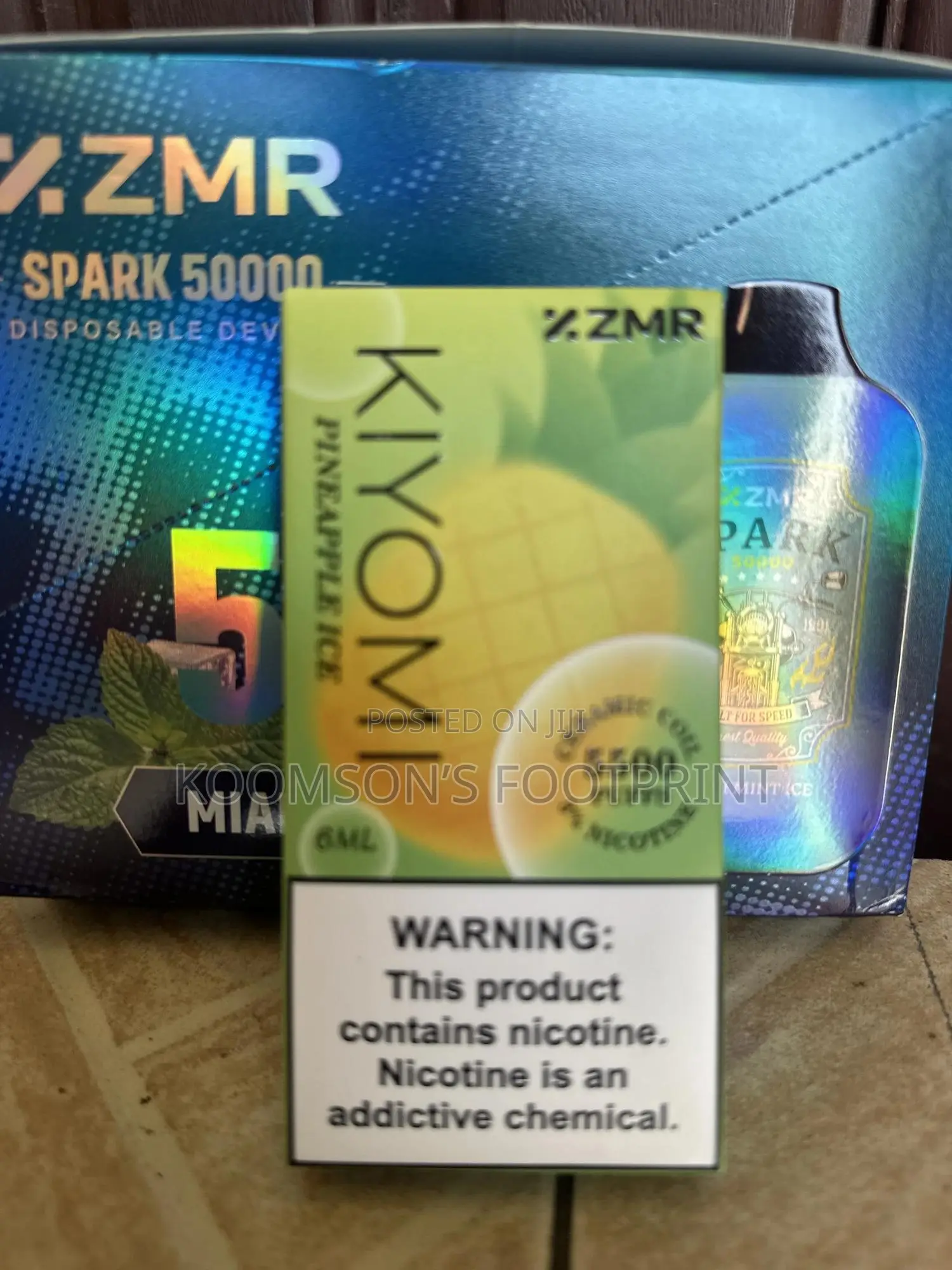 ZMR Ai Chargeable and Disposable Vapes