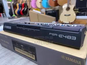 Yamaha PSR-E483 Keyboard (Latest Model)