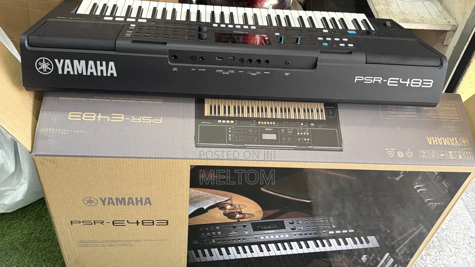 Yamaha PSR-E483 Keyboard (Latest Model)