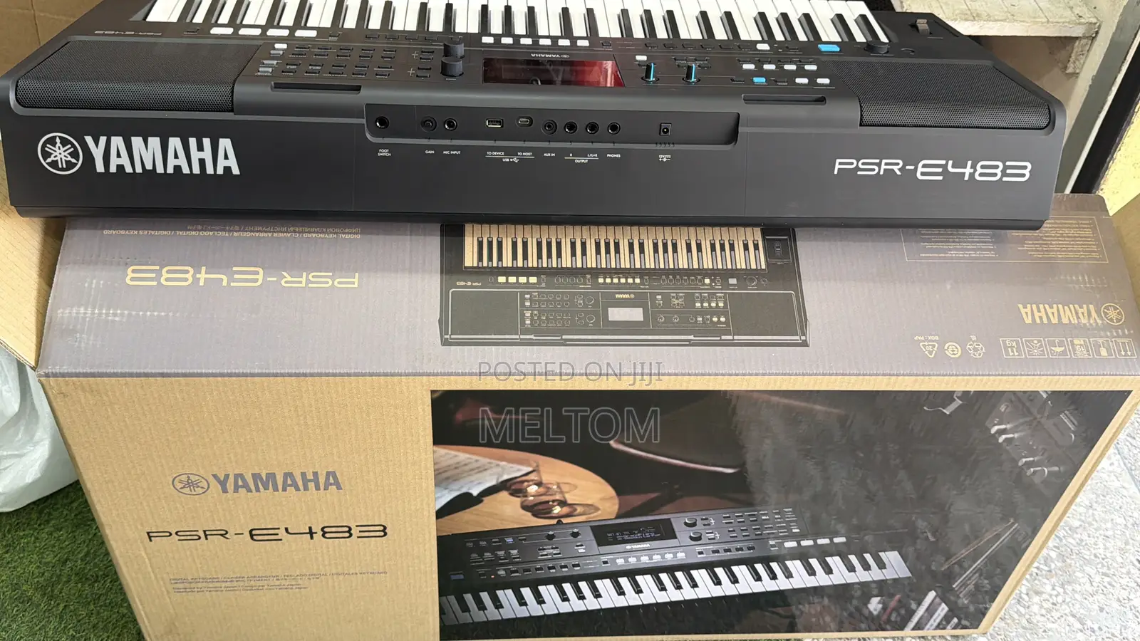 Yamaha PSR-E483 Keyboard (Latest Model)