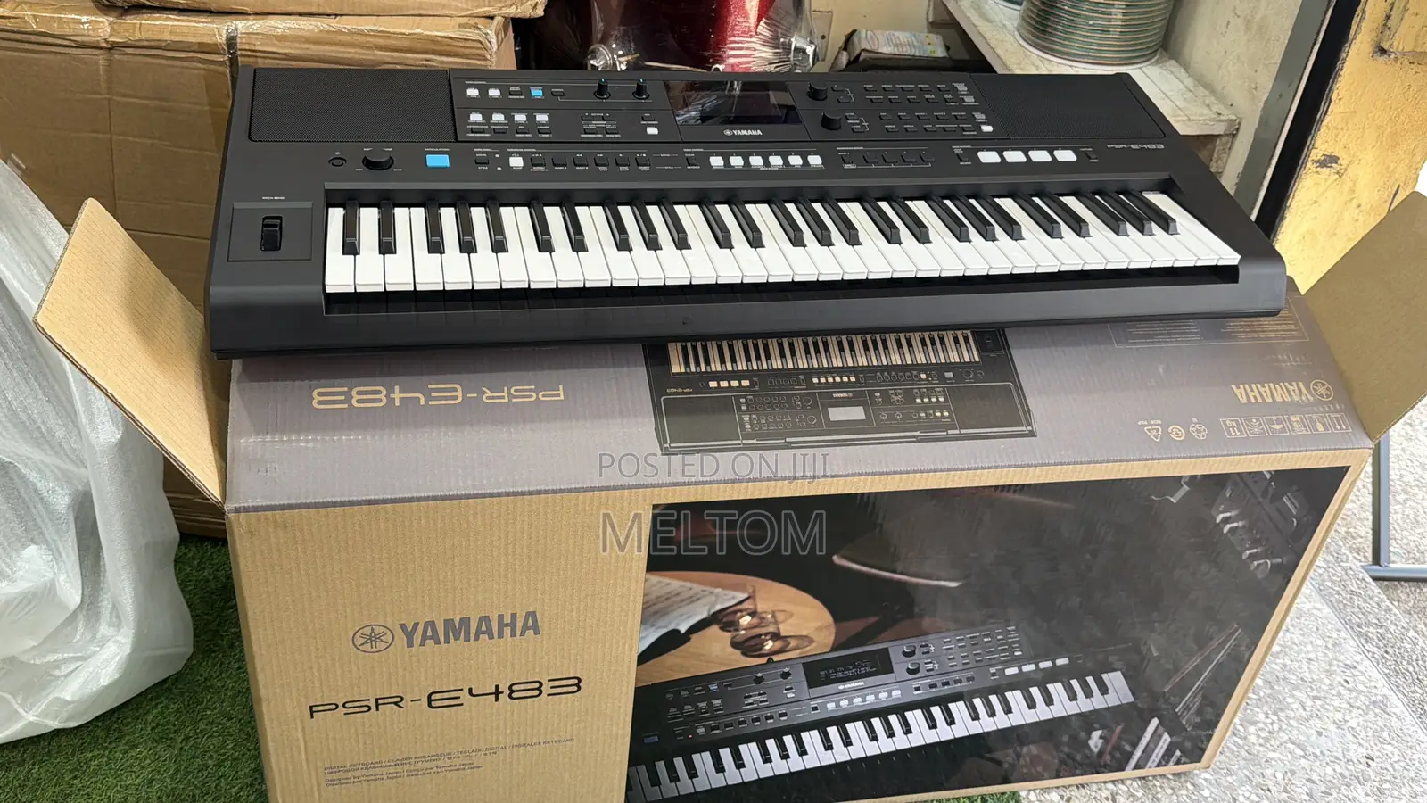 Yamaha PSR-E483 Keyboard (Latest Model)