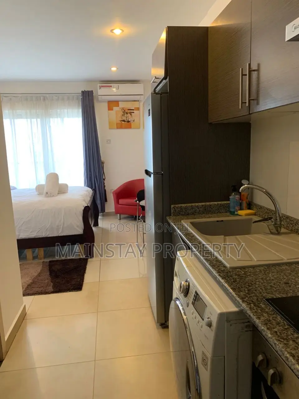 Furnished 1bdrm Apartment in The Gallery, East Legon for rent