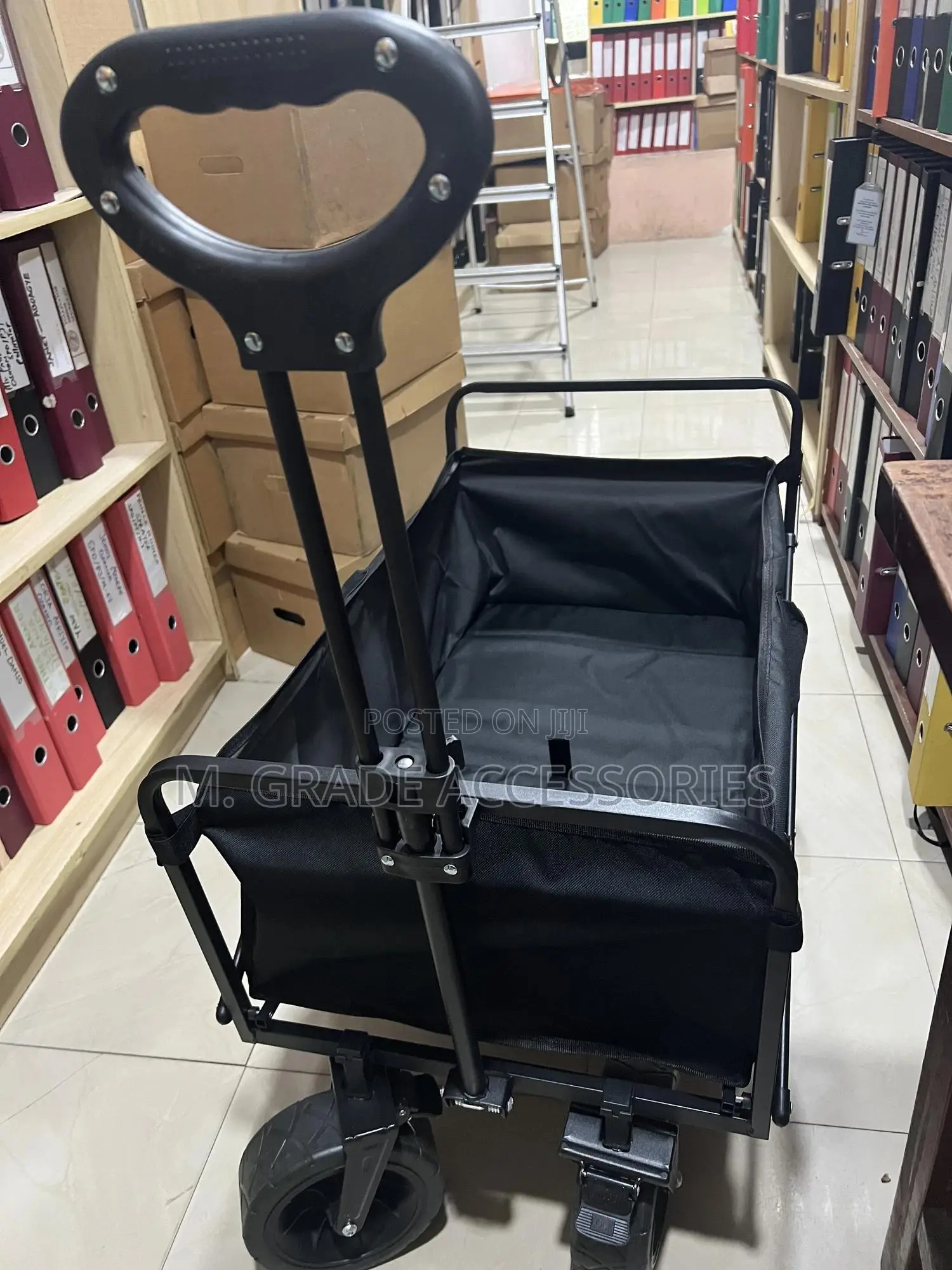 4 Wheel Foldable Wagon Trolley