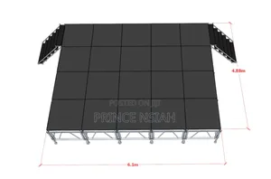 Platform,Trusses, Lighting System and Led Screen Pannels for Rentals