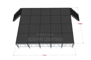 Platform,Trusses, Lighting System and Led Screen Pannels for Rentals