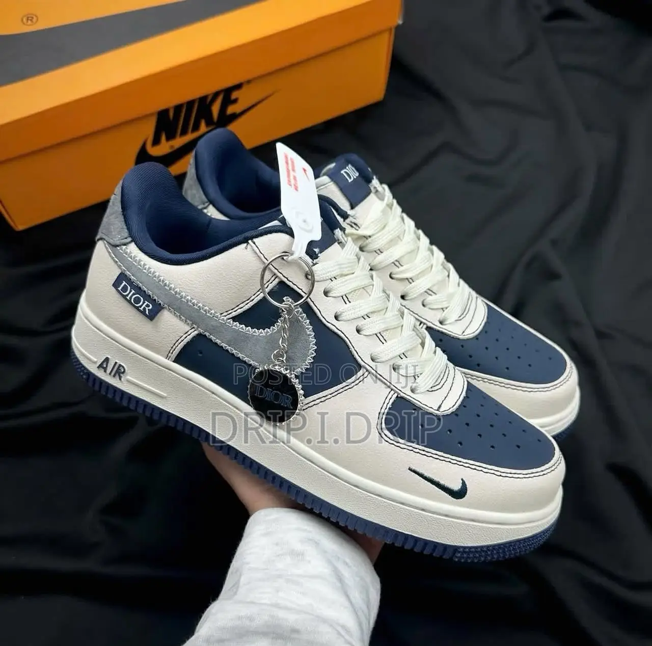 Airforce 1 X Dior . Comes in Box . Highly Authentic and Tough
