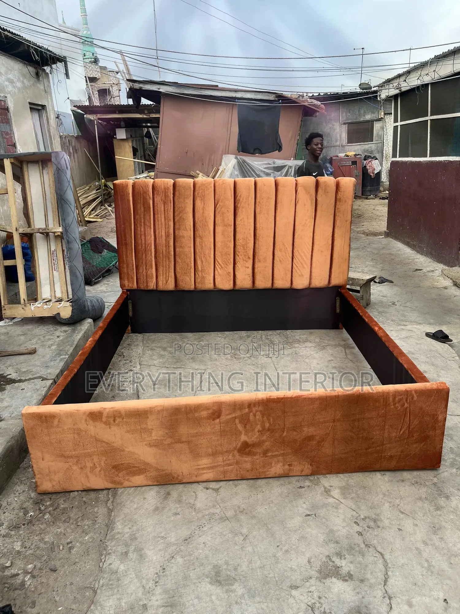 Queen Size 72 by 75 Bedframe Available in Different Colors