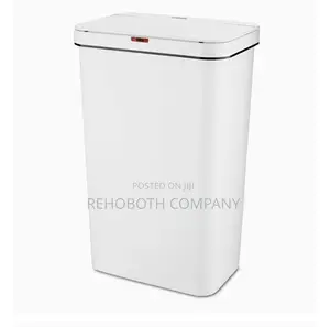 Tower T838005w Sensor Bin With Retainer Ring, Battery-Operated, 50l