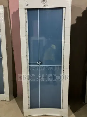 Outside Open and Inside Open Glass Door and Accessories