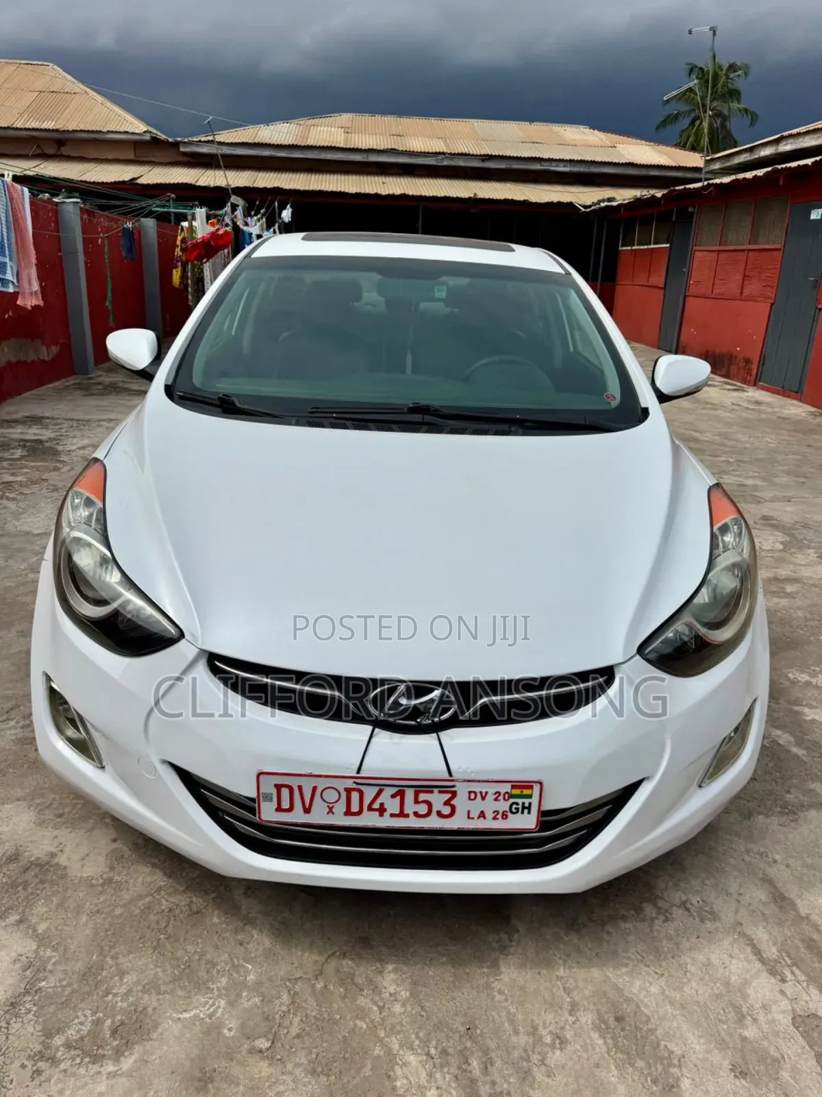 Hyundai Elantra Limited Sedan FWD (1.8L 4cyl 6A) 2013 White