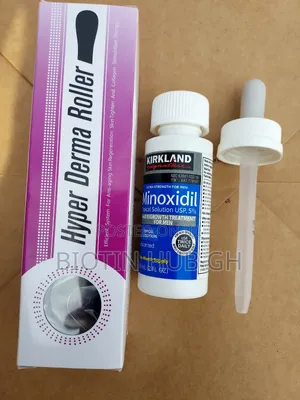 Kirkland Minoxidil and Derma Roller Combo