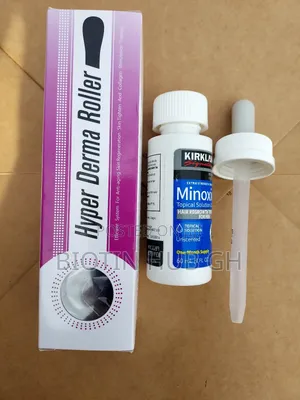 Kirkland Minoxidil and Derma Roller Combo
