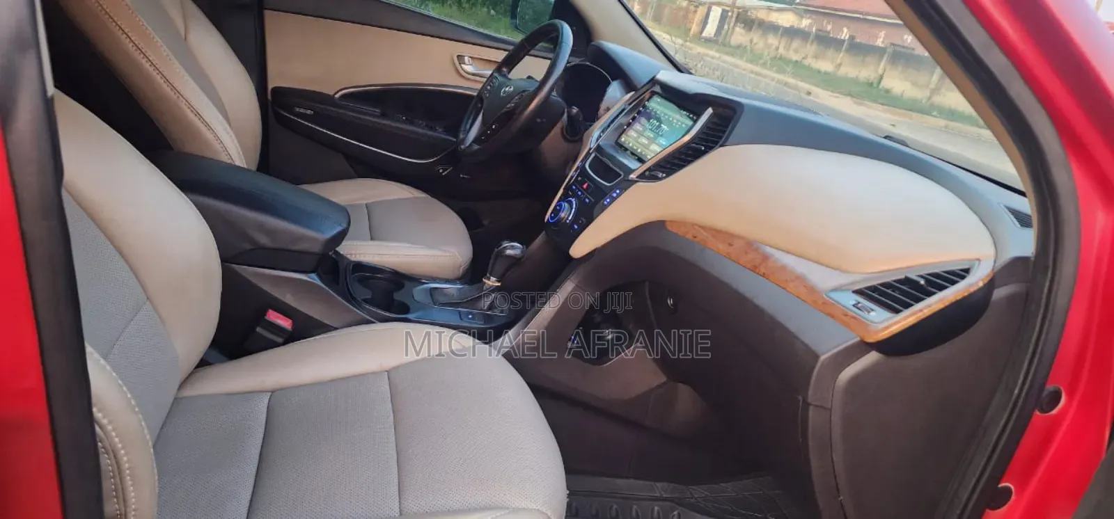 Hyundai Santa Fe 2015 Red