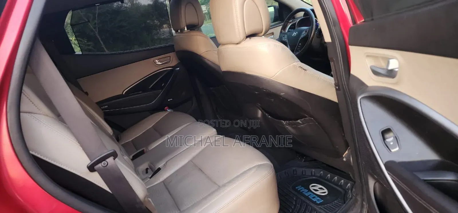 Hyundai Santa Fe 2015 Red