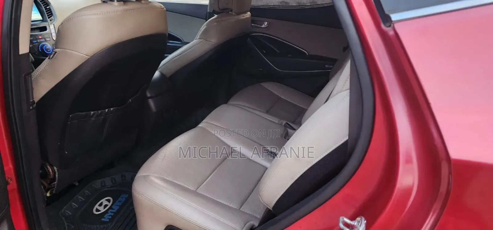 Hyundai Santa Fe 2015 Red
