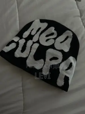 Black/White Beanie