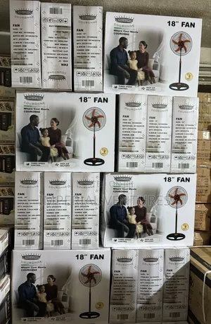18" Courrone Standing Fan