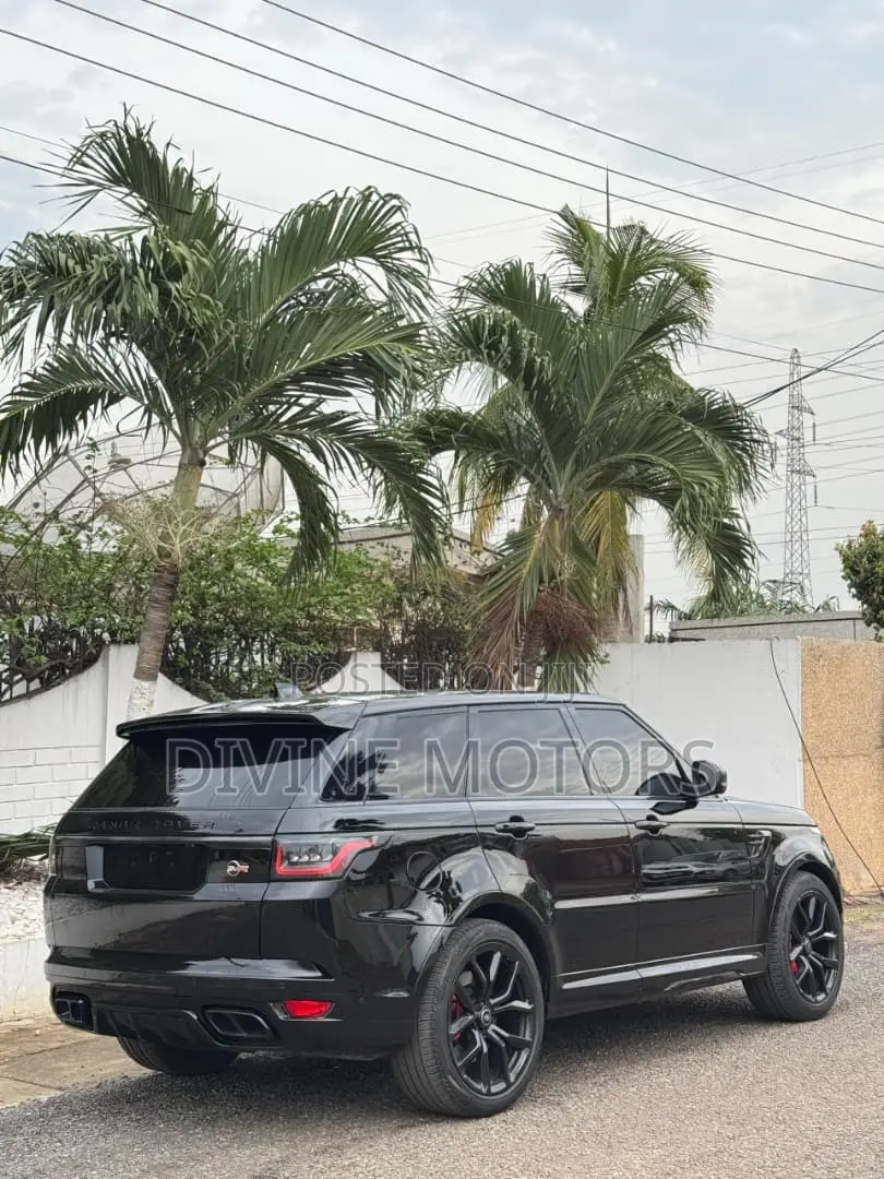 Land Rover Range Rover Sport SVR 2019 Black
